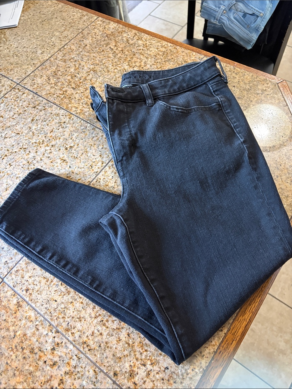 American Eagle Outfitters Women’s Skinny Jeans - Dark Blue